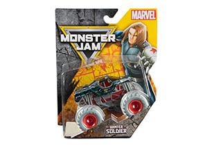 Monster Jam 1:64 Marvel Single Pack Assorted